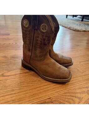 SMOKY MOUNTAIN BOOTS YOUTH KIDS BROWN SIZE 12